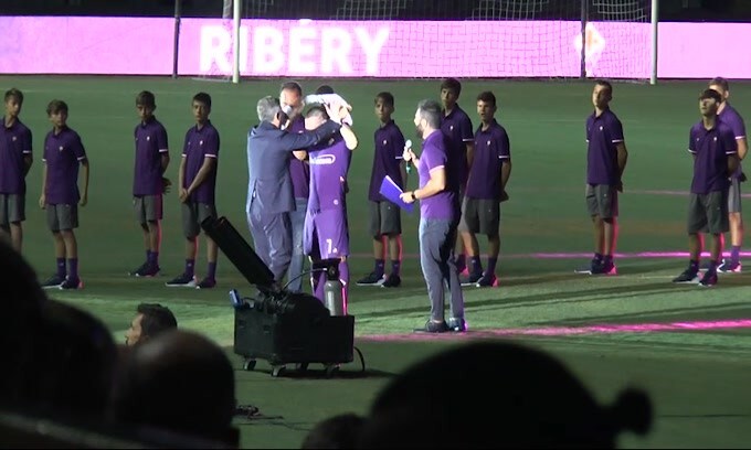 La Fiorentina aspetta i gol di Ribery