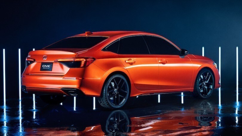 Nuova Honda Civic Proto, ecco lo "spoiler" della 5 porte