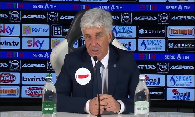 Gasperini: "Turnover? In campo ho messo i migliori che avevo"