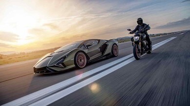 Ducati Diavel 1260 Lamborghini, quando auto e moto si fondono