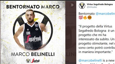 La Virtus Bologna piazza il colpo: ecco Marco Belinelli