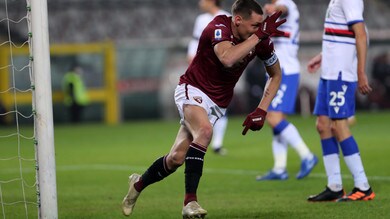 Belotti gol, poi Meité salva Giampaolo: pari show tra Torino e Sampdoria