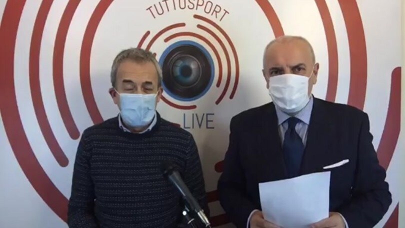Casa Tuttosport. Alle spalle del Milan non molla nessuno, vincono Napoli, Inter e Juve, pareggia il Sassuolo. Inchiesta di Perugia: perché la Juve si sente tranquilla.