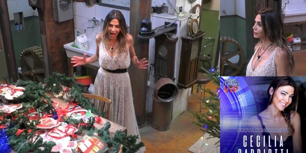 GF Vip, l'ingresso della juventina Cecilia Capriotti è subito in salita