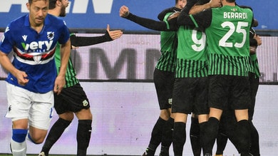 Il Sassuolo vola al quarto posto! Sampdoria ko 3-2