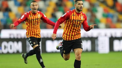 Udinese sconfitto dal Benevento: Inzaghi vola con Caprari e Letizia