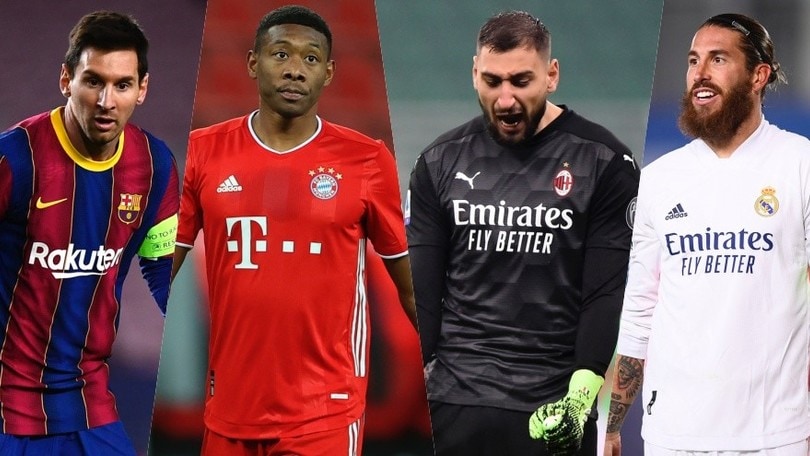 Da Messi a Sergio Ramos: ecco i giocatori in scadenza nel 2021