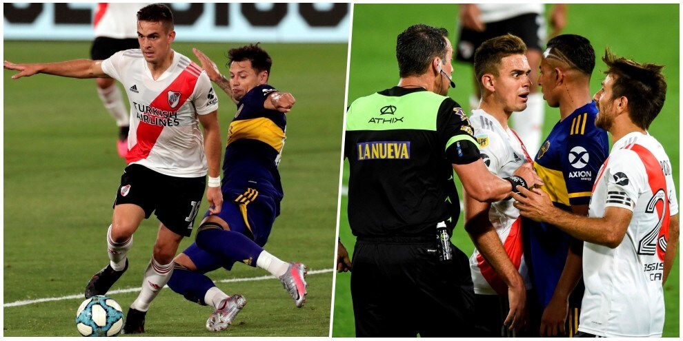 Tra Boca e River è il solito show: due espulsi, quattro gol e tante emozioni