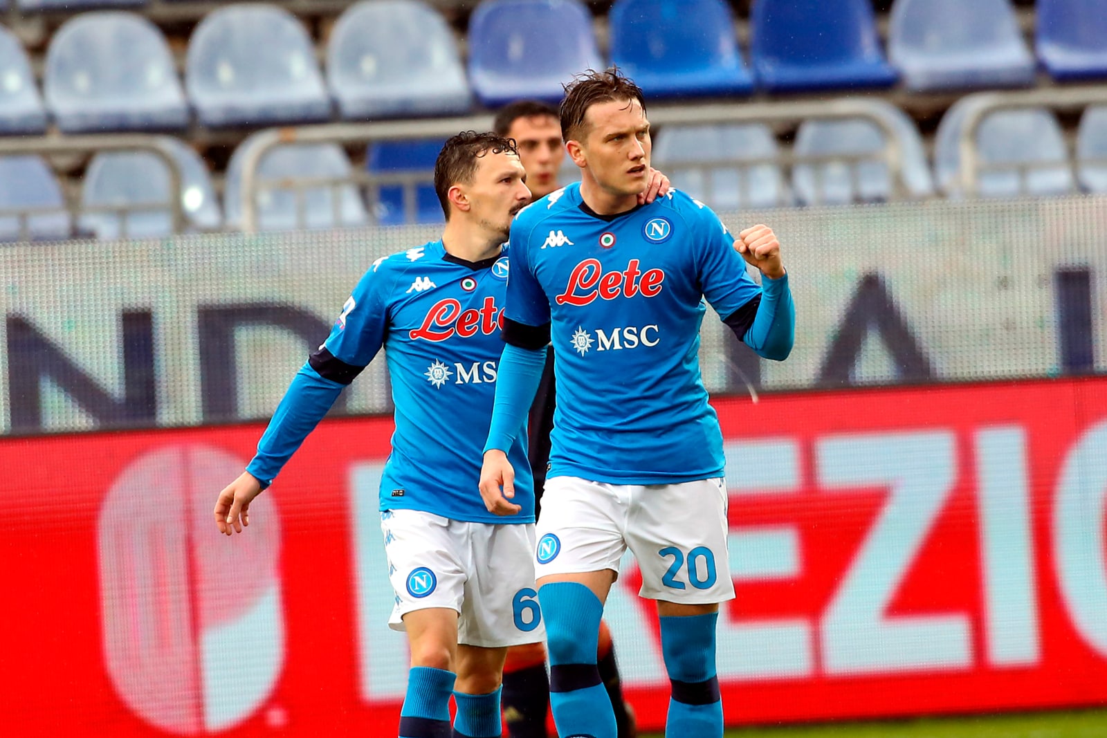 Il Napoli torna alla vittoria: Zielinski show nel 4-1 al Cagliari