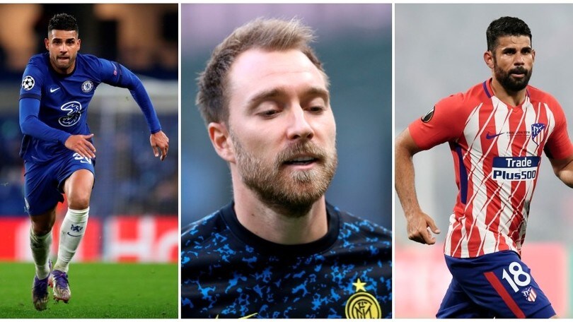 Calciomercato al via: da Eriksen a Diego Costa, affari fatti e da fare