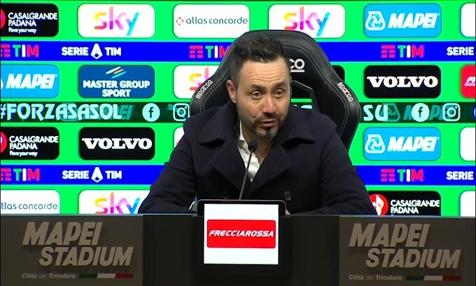 De Zerbi: "Alla pari con la Juve? No, loro sono sempre la Juve"