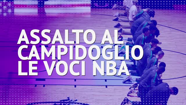 Le star NBA commentano l'assalto al Campidoglio