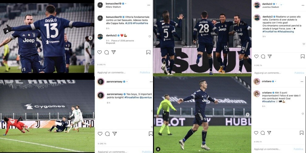 Juve, Pirlo batte De Zerbi grazie a Danilo, Ramsey e Ronaldo: è festa sui social