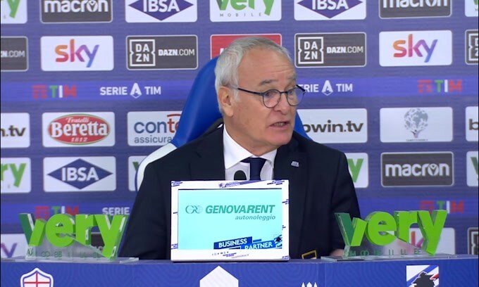 Ranieri: "Quagliarella deluso dal cambio? Giusto che lo sia.."
