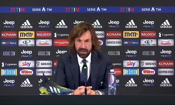 Pirlo: "Dobbiamo pensare solo al nostro cammino"