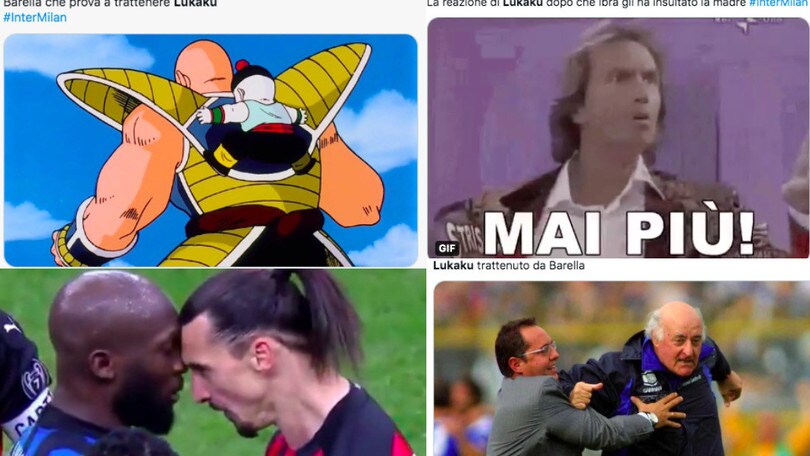 Scintille Lukaku-Ibrahimovic, social scatenati
