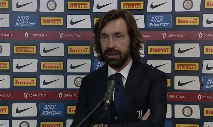 Pirlo: "CR7 sostituito? É giusto farlo rifiatare ogni tanto"