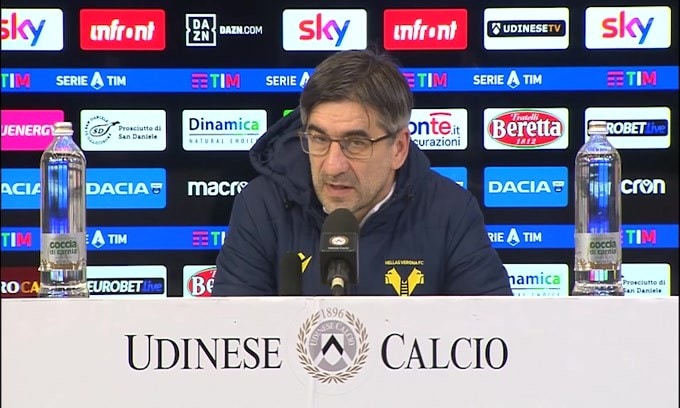 Juric: "Primo tempo da dimenticare"