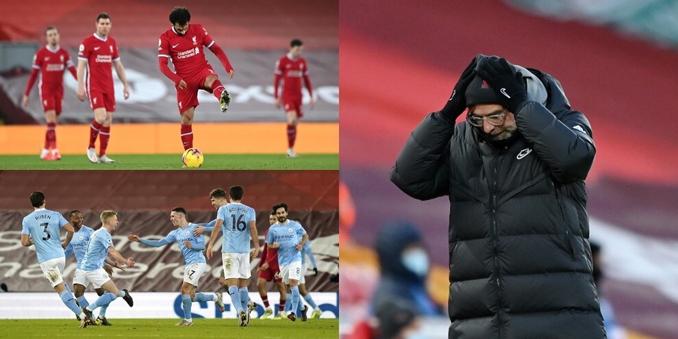Incredibile crollo del Liverpool, show del City: 4-1!