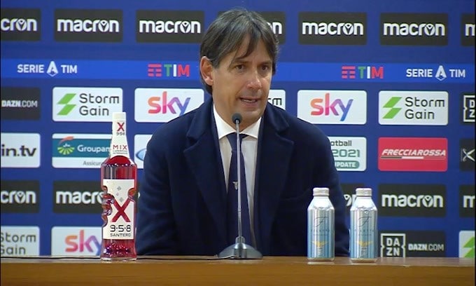 Simone Inzaghi: "Luis Alberto arrabbiato per il cambio? No, solo..."