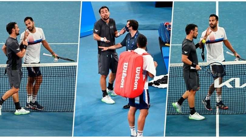 Fognini batte Caruso: lite e insulti a fine partita