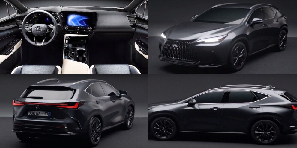 Lexus NX 2022: primi dettagli estetici diffusi online