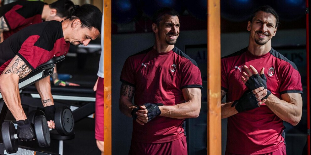 Milan, Ibra mostra i muscoli prima di Sanremo. Roma avvertita