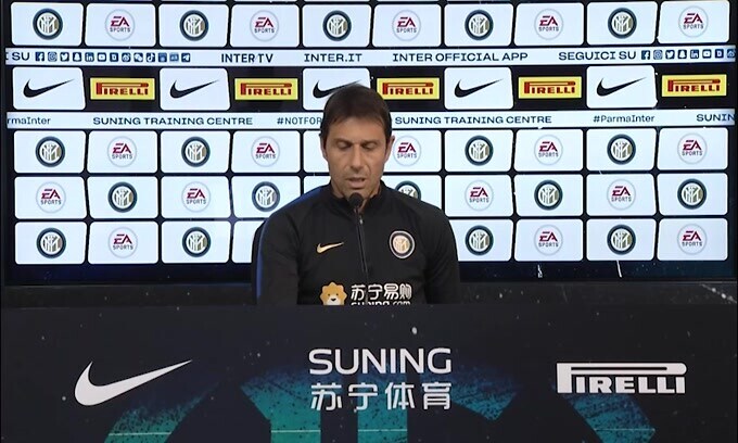 Conte: "Attenzione al Parma"
