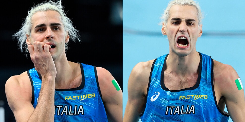 Tamberi stravolge il suo look: biondo platino e medaglia d'argento!