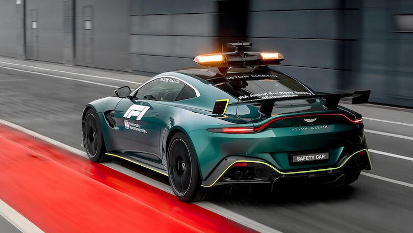F1, Aston Martin Vantage è la nuova Safety Car