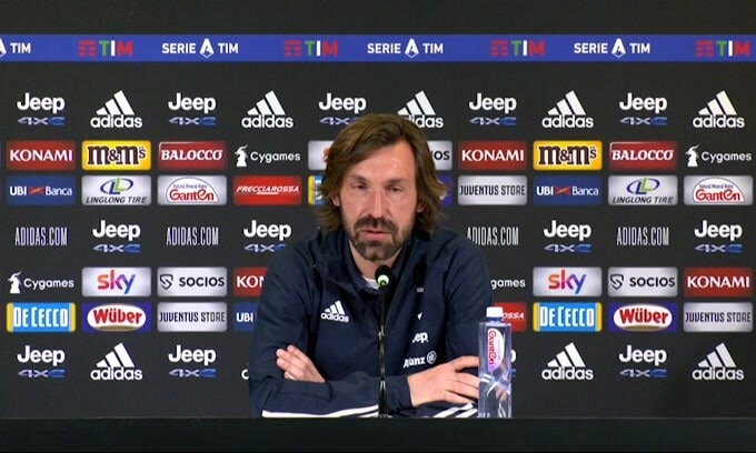 Pirlo: "Rinvio Inter? Altri casi gestiti diversamente"