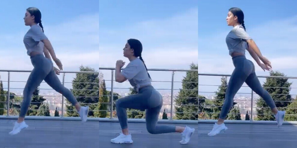 La domenica sportiva di Lady Ronaldo