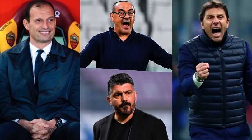 Il ritorno di Allegri scatena il totoallenatori! Sarri, Gattuso e Conte: tutti gli aggiornamenti