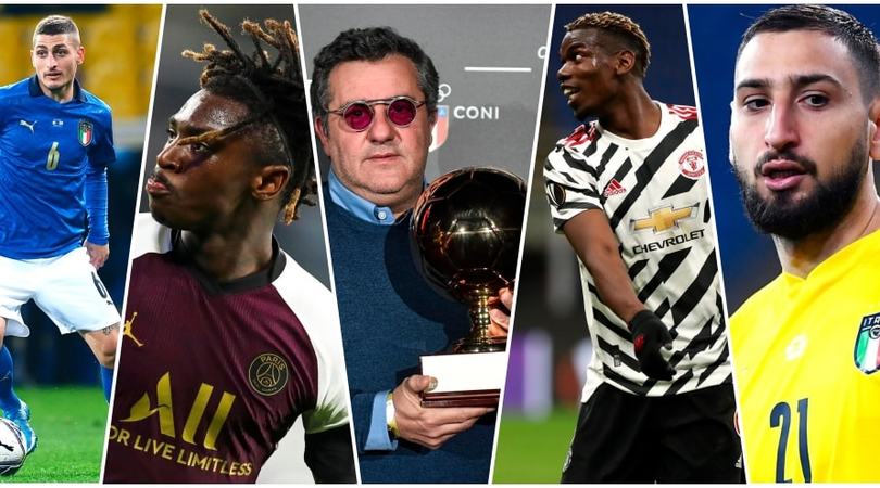 Da Donnarumma a Pogba e Haaland, è la Raiola FC