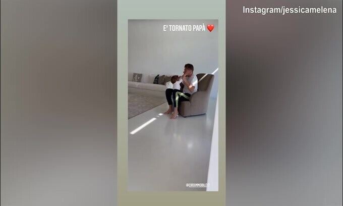 Immobile torna a casa, che accoglienza!