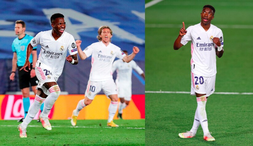 Vinicius, che doppietta al Liverpool: il Real Madrid vince 3-1