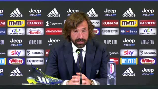Pirlo: "Tutti si sono sacrificati, anche CR7. Questo è lo spirito Juve"