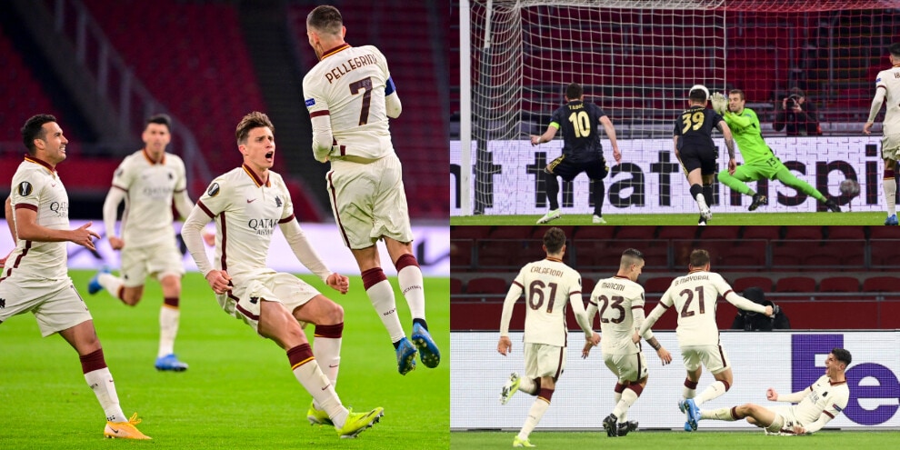 Pau Lopez super, Pellegrini e Ibanez guidano la Roma. Ajax battuto