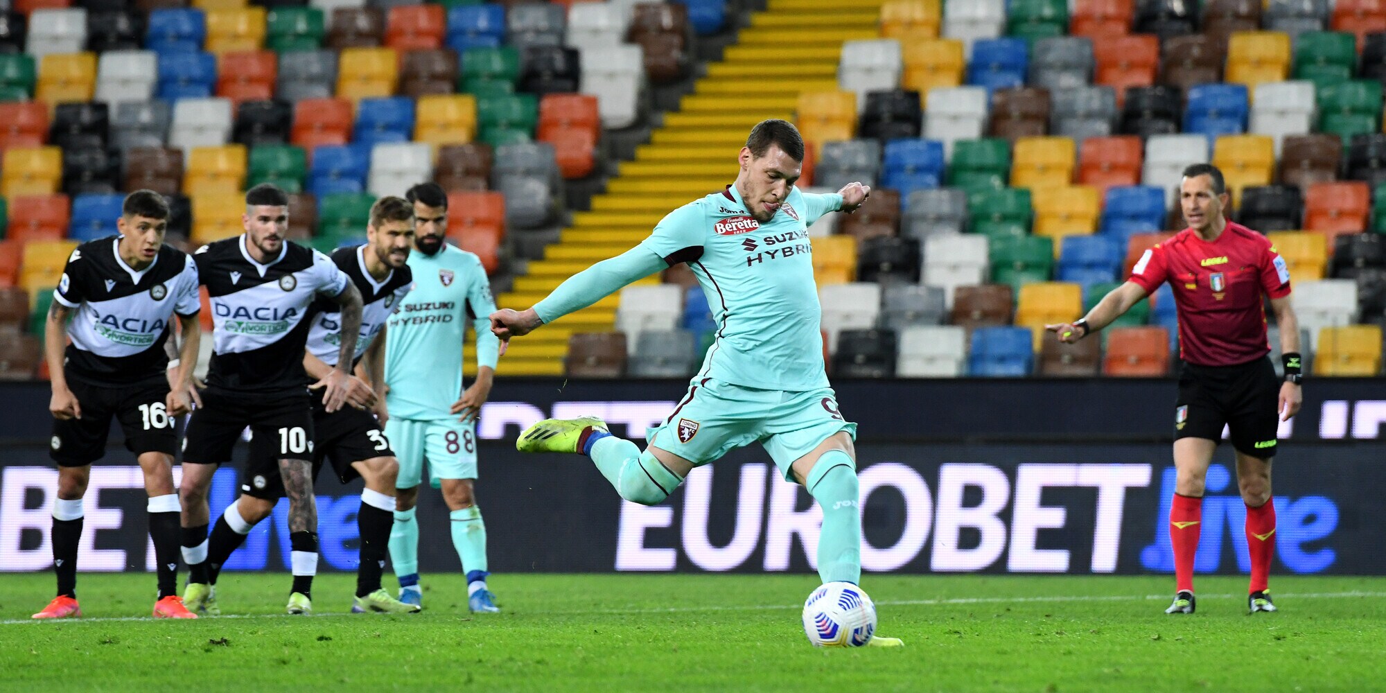 Torino, Belotti torna al gol: vittoria in casa dell’Udinese
