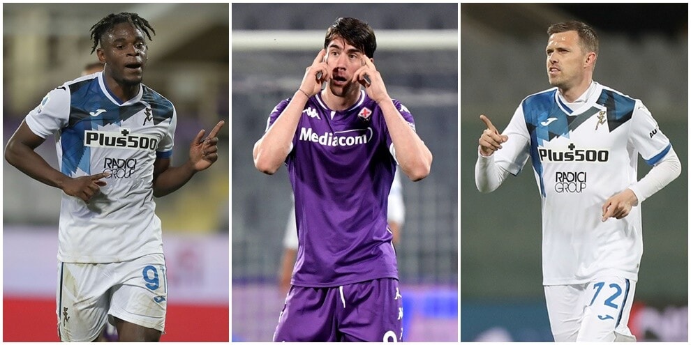 Zapata e Ilicic stendono la Fiorentina: è un'Atalanta da Champions