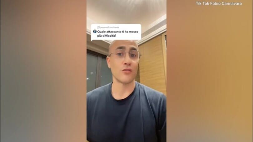 Cannavaro: "Quale attaccante mi ha messo più in difficoltà? Kennet Andersson"