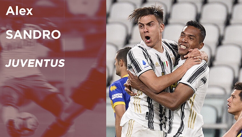 Alex Sandro si traveste da CR7