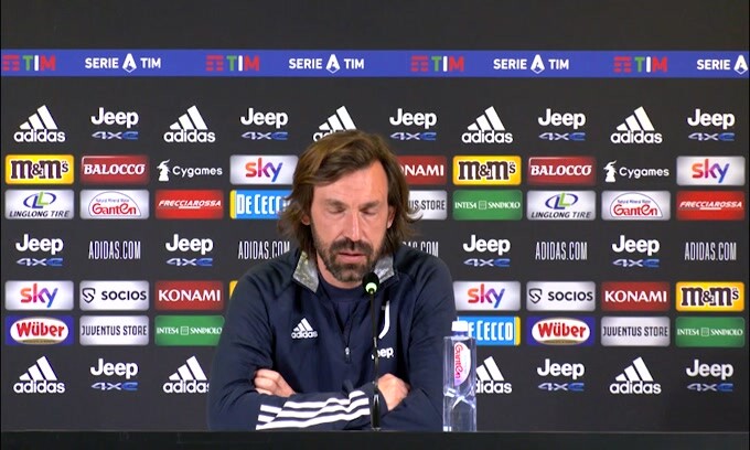 Pirlo: "Sanzioni Uefa? Siamo sereni"
