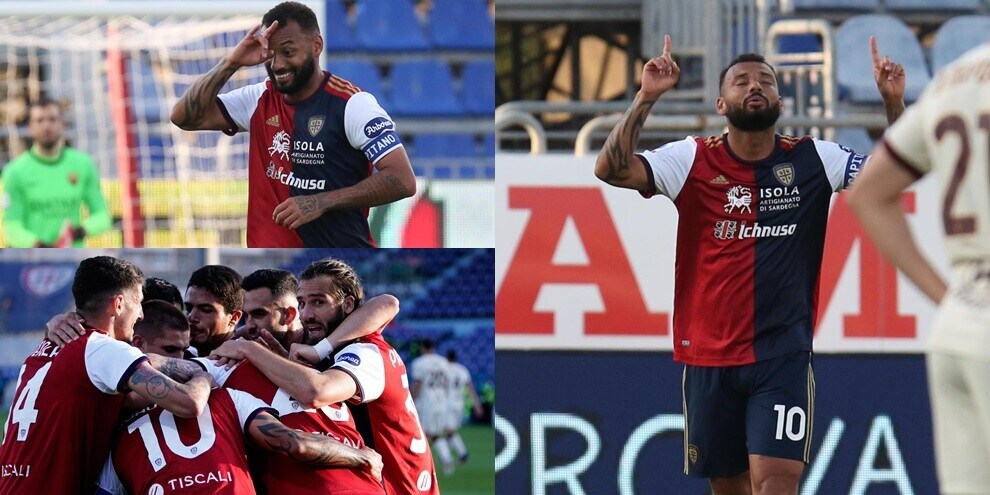 Joao Pedro dà spettacolo: la Roma crolla a Cagliari
