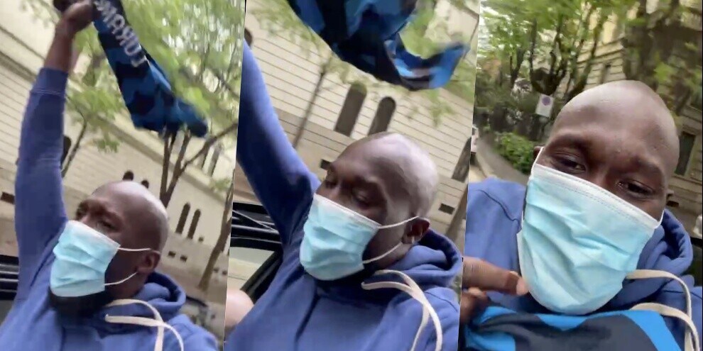 Scudetto all'Inter e Lukaku si scatena con i caroselli in macchina