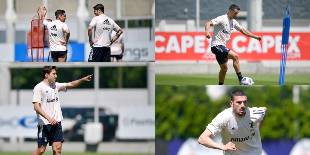 Juve, concentrazione al massimo verso il Milan. In gruppo anche Demiral e Ramsey