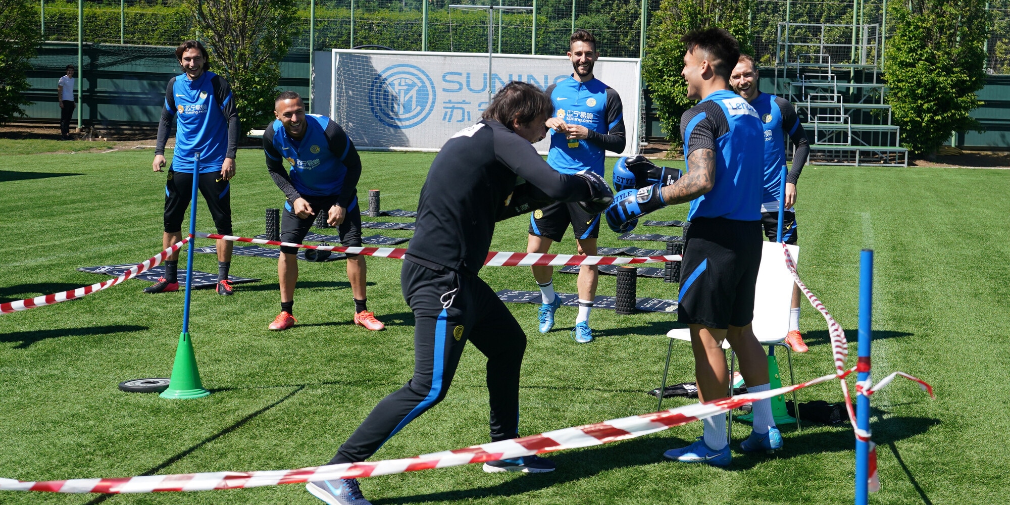 Inter, quando Lautaro contro Conte finiva in un match di boxe