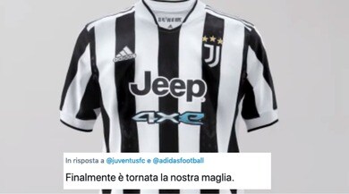 Juve, la nuova maglia è un trionfo a tinte bianconere