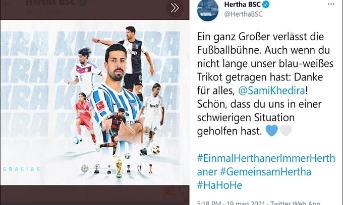 Ufficiale, Khedira dà l'addio al calcio