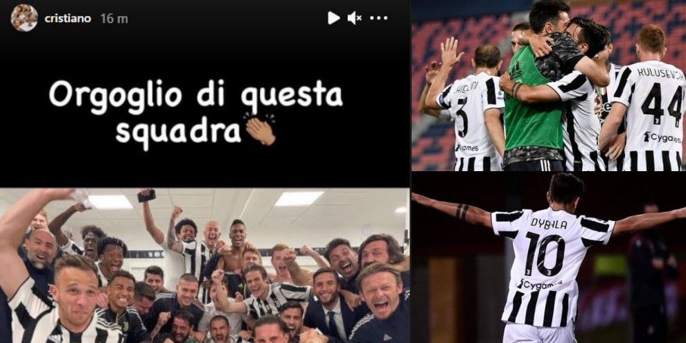 Juve, è Champions: scoppia la gioia dei giocatori anche sui social
